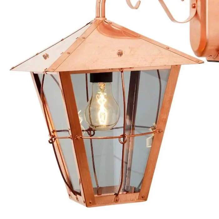 Copper Traditional Outdoor Wall Light