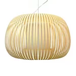 Pendant light with cream shade in 38cm size