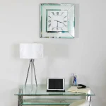 Diamond Crush Mirror Wall Clock