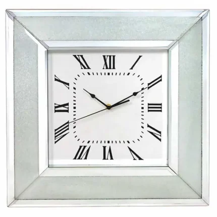 Diamond Crush Mirror Wall Clock