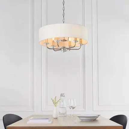 Endon 60179 Nixon 6lt Pendant Light