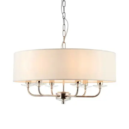 Endon 60179 Nixon 6lt Pendant Light