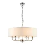 Endon 60179 Nixon 6lt Pendant Light