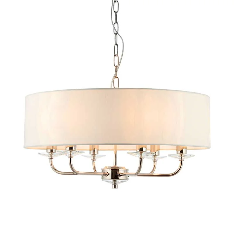 Endon 60179 Nixon 6lt Pendant Light