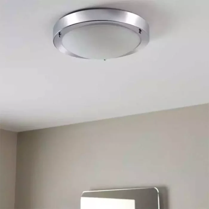 Frosted Glass Bathroom Ceiling Light