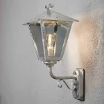 Galvanized Up Outdoor Wall Light