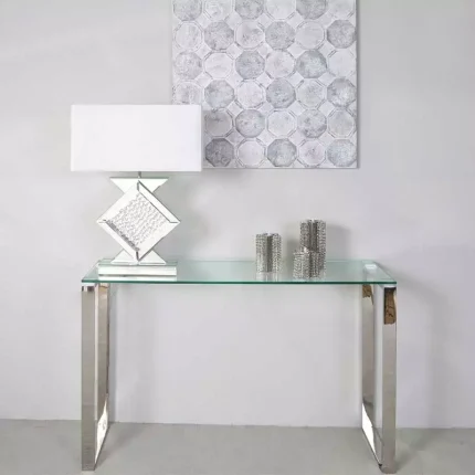 Glass Console Table 120CM