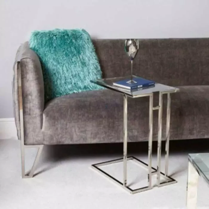 Glass Sofa Table 50CM