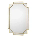 Glided Frames Gold Rectangle Mirror