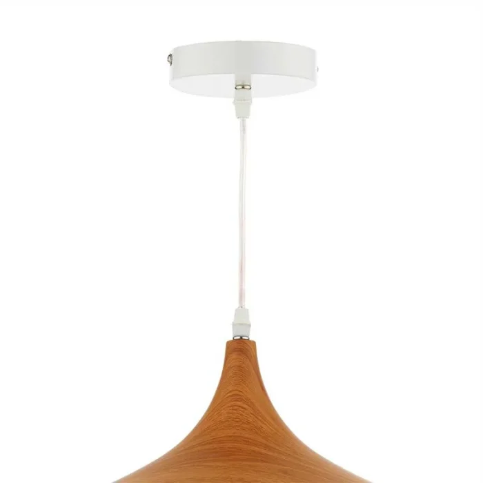 Gloss White Large Pendant Light