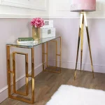 Gold Console Table 120CM