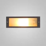 Graphite Aluminium Outdoor Wall Light