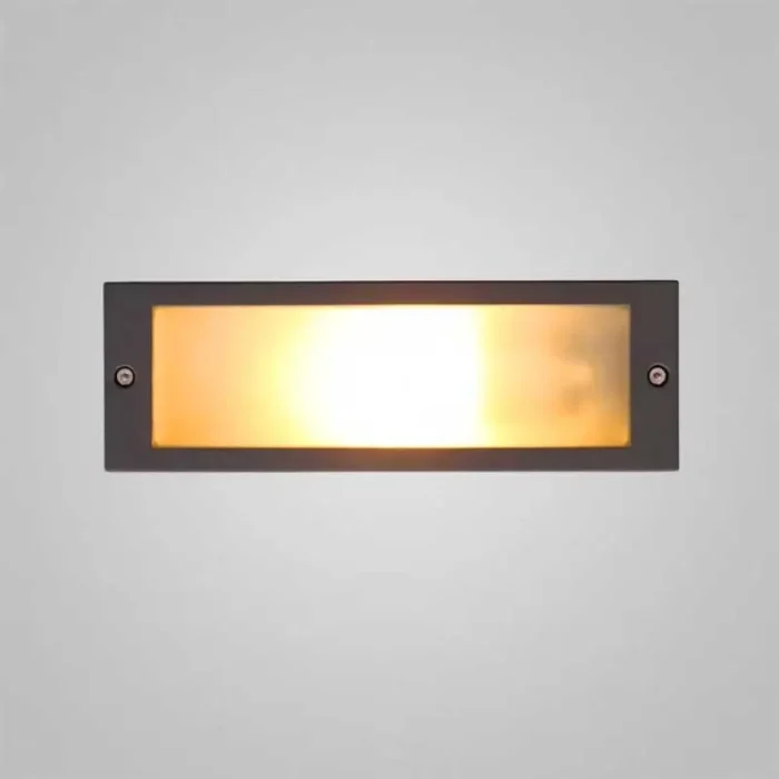 Graphite Aluminium Outdoor Wall Light