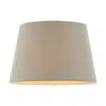 Grey Linen Fabric Lamp Shade 10 Inch