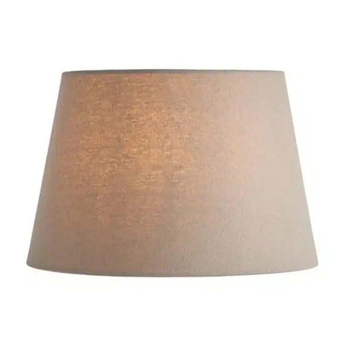 Grey Linen Fabric Lamp Shade 10 Inch