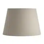 Grey Linen Fabric Lamp Shade 12 Inch