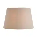 Grey Linen Fabric Lamp Shade 14 Inch