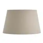 Grey Linen Fabric Lamp Shade 14 Inch