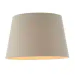 Grey Linen Fabric Lamp Shade 16 Inch