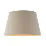 Grey Linen Fabric Lamp Shade 18 Inch