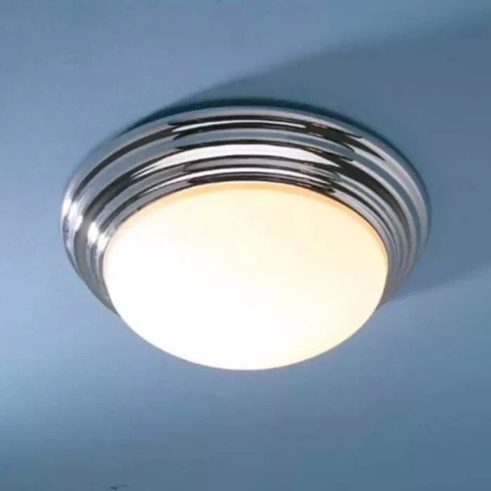 IP44 Trim Bathroom Ceiling Light in Chrome