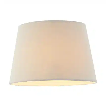 Ivory Linen Fabric Lamp Shade 10 Inch