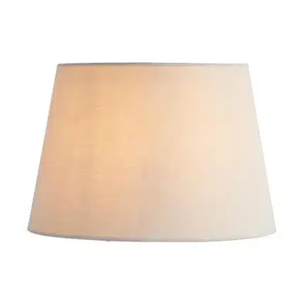 Ivory Linen Fabric Lamp Shade 10 Inch