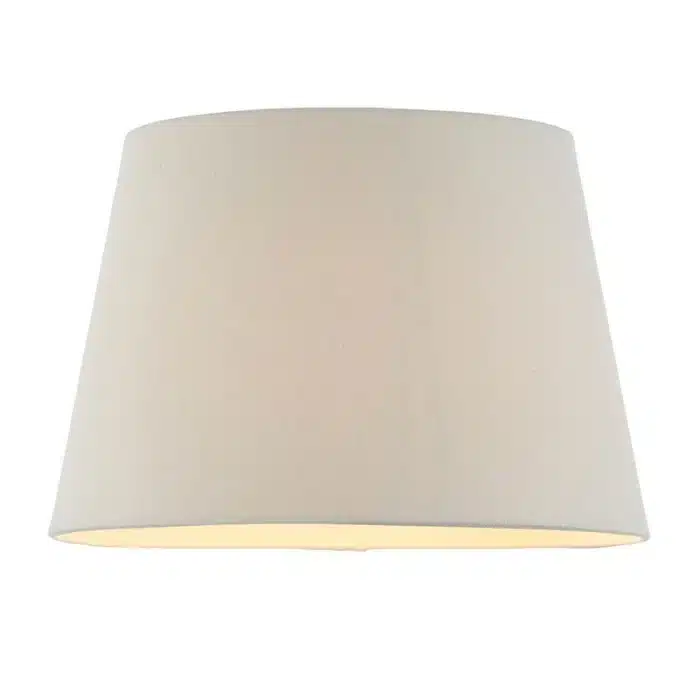 Ivory Linen Fabric Lamp Shade 12 Inch