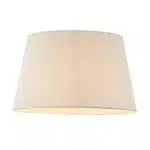 Ivory Linen Fabric Lamp Shade 14 Inch