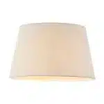 Ivory Linen Fabric Lamp Shade 14 Inch