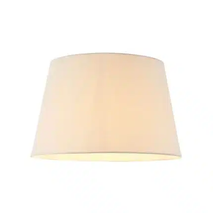 Ivory Linen Fabric Lamp Shade 18 Inch