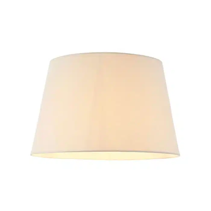 Ivory Linen Fabric Lamp Shade 18 Inch