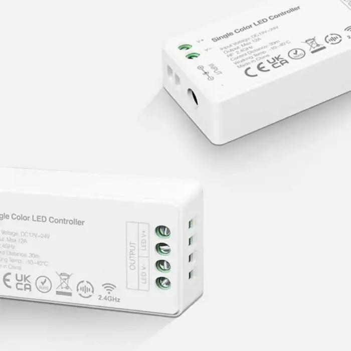 Single colour LED strip controller