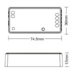 Single colour LED strip controller