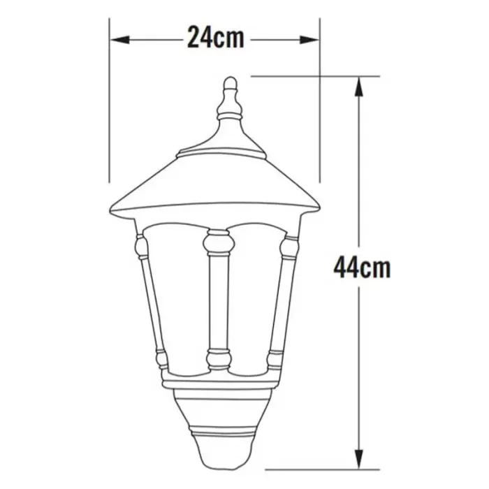 Matt White Flush Outdoor Wall Light