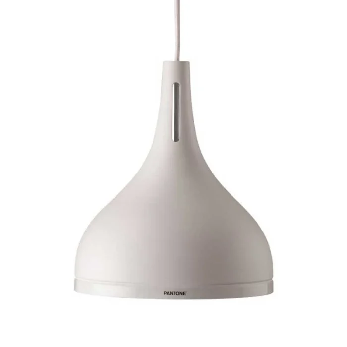 Matt White Glossy Ring Pendant Light