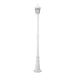 Matt White Modern Lamp Post Light