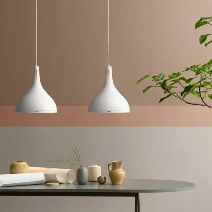 Matt White Pendant Light