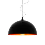 Modern Black Gold Pendant Light