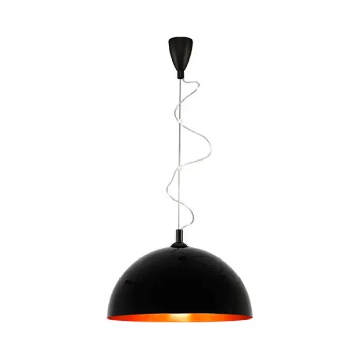 Modern Black Gold Pendant Light