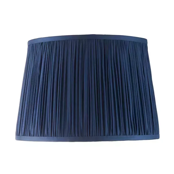 Midnight Blue Silk Lamp Shade