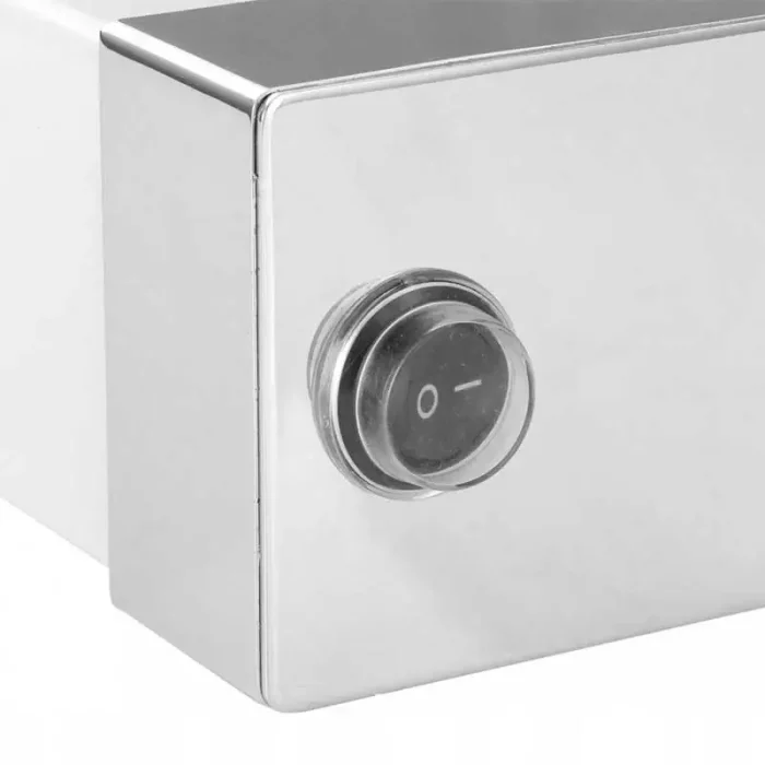 Modern Chrome Bathroom Wall Light 19CM