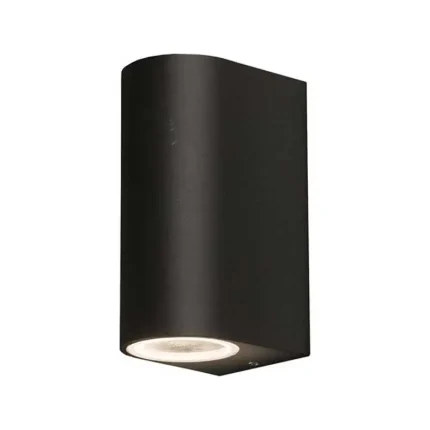 Modern Graphite Outdoor Wall Light 15CM