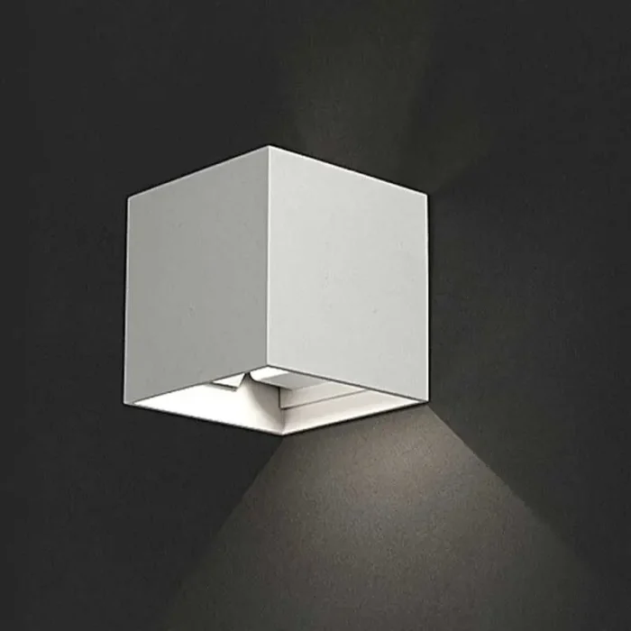 Modern LED White Outdoor Wall Light