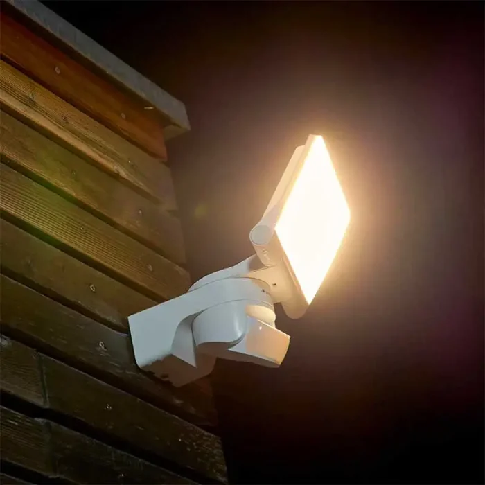 Motion Sensor Outdoor Floodlight White