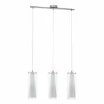 Opal matt glass bar pendant light for kitchen island and dining room