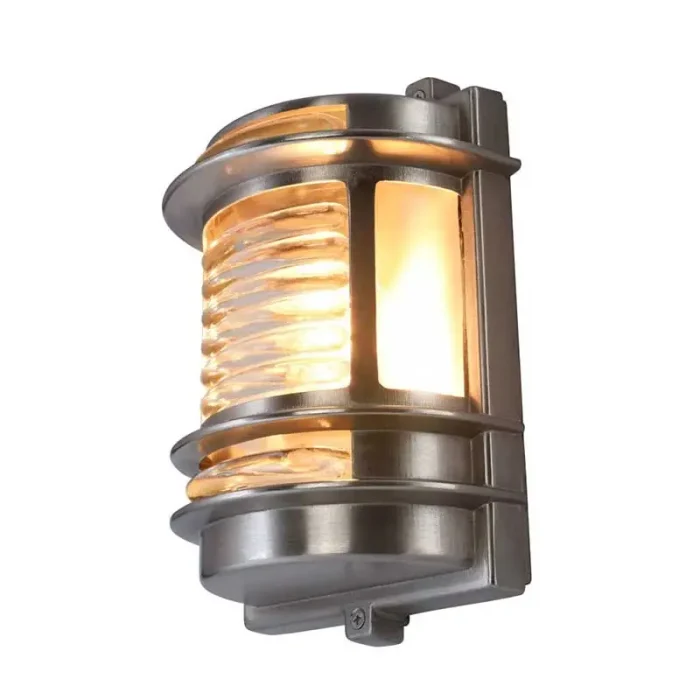 Outdoor Wall Light Nickel Plated