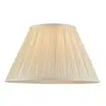 Pinch Pleats Ivory Lamp Shade