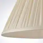 Pinch Pleats Ivory Lamp Shade