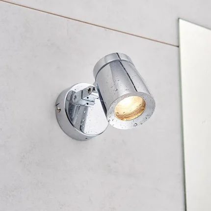 Polished Chrome Bathroom Ceiling Spotlight